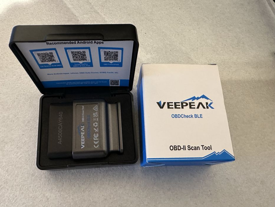 Veepeak OBDCheck BLE OBD2 diagnoza adaptor Bluetooth ELM327