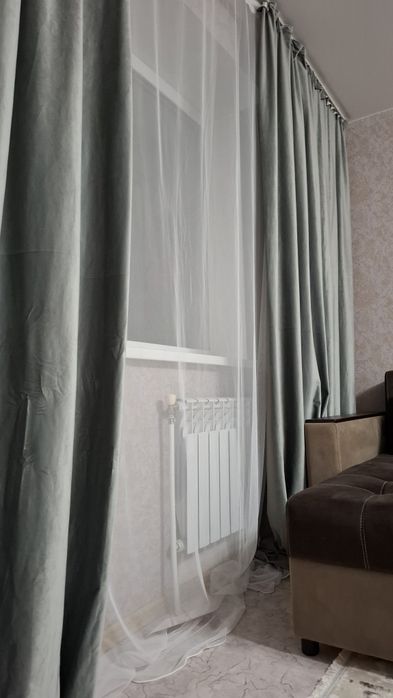 Штор набор. Велюр.