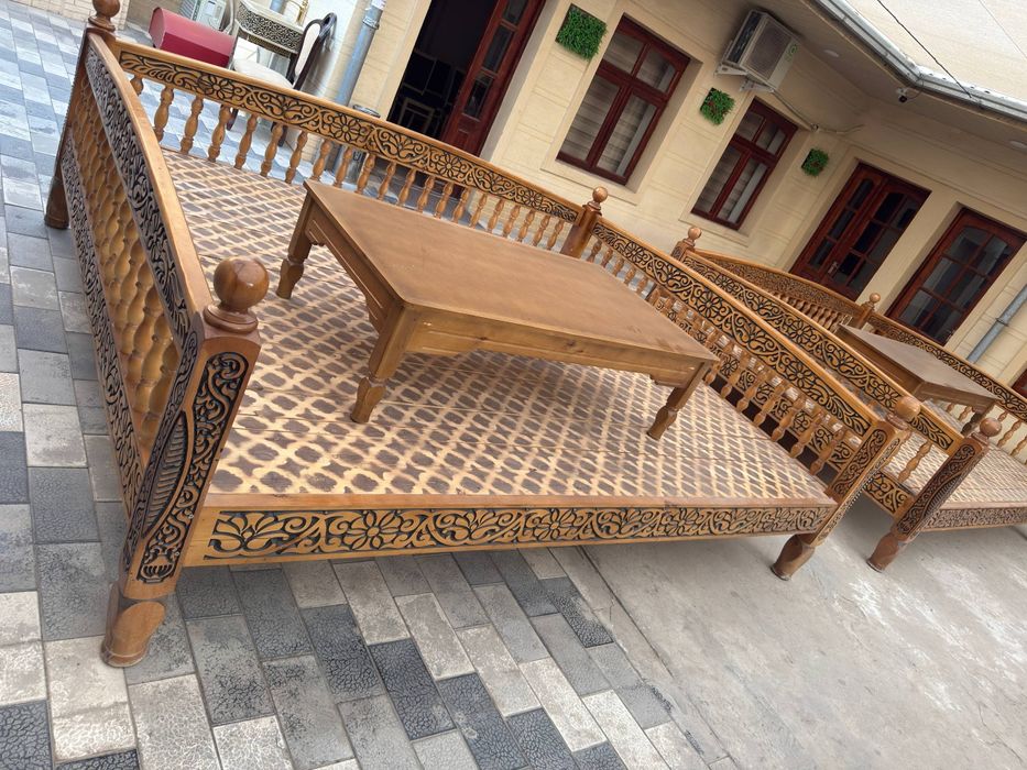 Комплект тапчан курпачалари билан