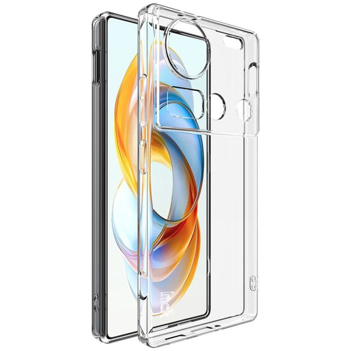Предпазен гръб защитаващ телефона при падане и удар за ZTE nubia Z70S Ultra - прозрачен