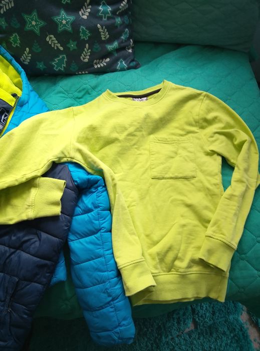 Якета за момче 140 см., блузи и дънки