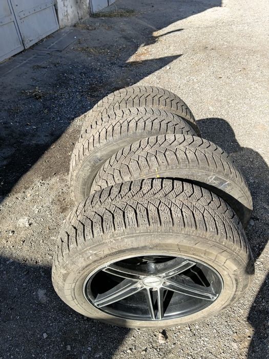 Продам шины в комплекте с дисками 225/60/17r, (Triangle).