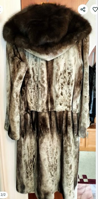 Шуба норка стриженая