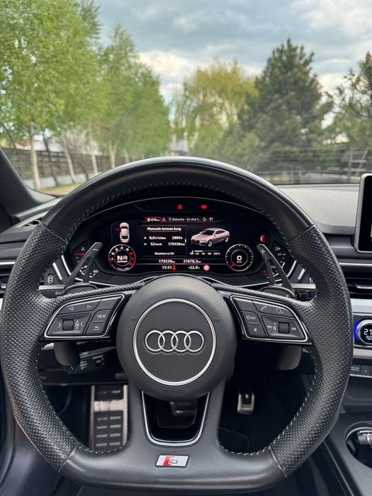 Audi A5 A5 S line verde, stare foarte buna