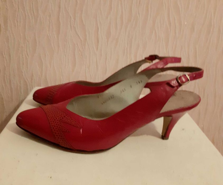 Туфли  кожа женские