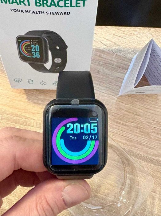 Smartwatch Ceas Inteligent Brățară Fitness Compatibil Apple & Samsung