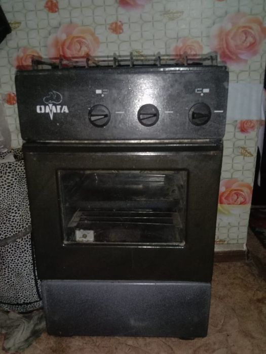 Газ плита все работает