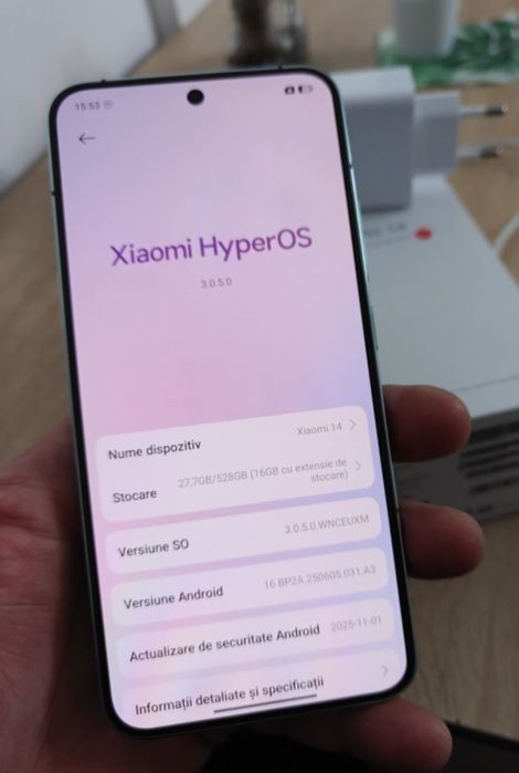 Vând sau Schimb Xiaomi 14 512GB Green Impecabil