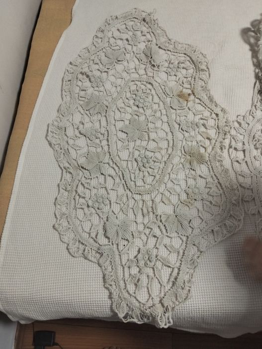 Mileu macrame vechi lucrate manual