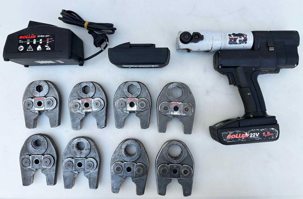 Roller Multi-Press 22V -Акумулаторна преса 22V 15/18/22/28/16/20/26/32