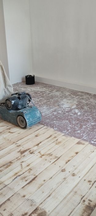 Шлифовка пол паркет рестоврация лакировка