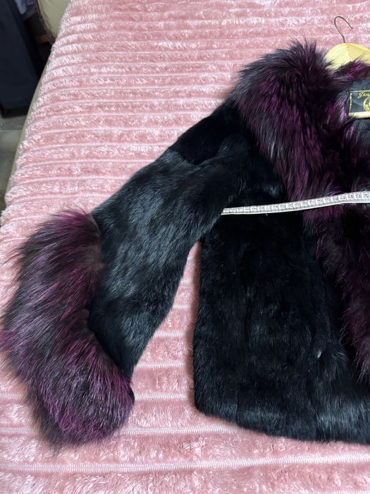 Красив и елегантен луксозен кожух от мисококачествени естествени кожи!