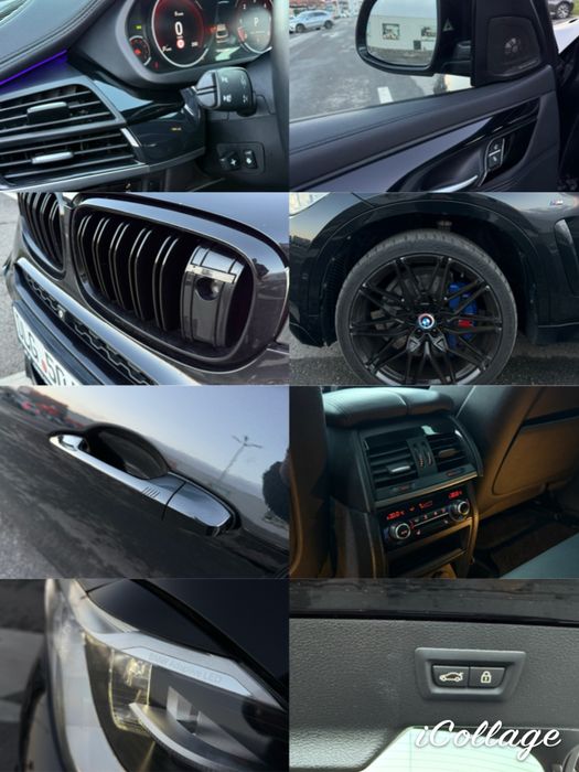BMW X6 M50D 381 cp, Euro 6, X-Drive,trapa,soft clouse,night vision,top