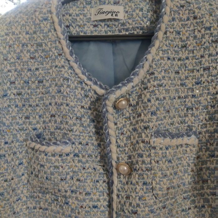 Женская одежда Твидовый пиджак