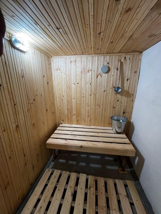Баня новая чистая