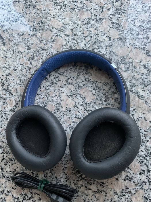 Casti Bluetooth SONY MDR-ZX770BN Blue, Over The Ear