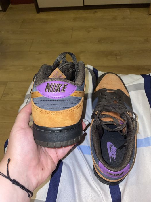 Vand Nike Dunk de piele intoarsa