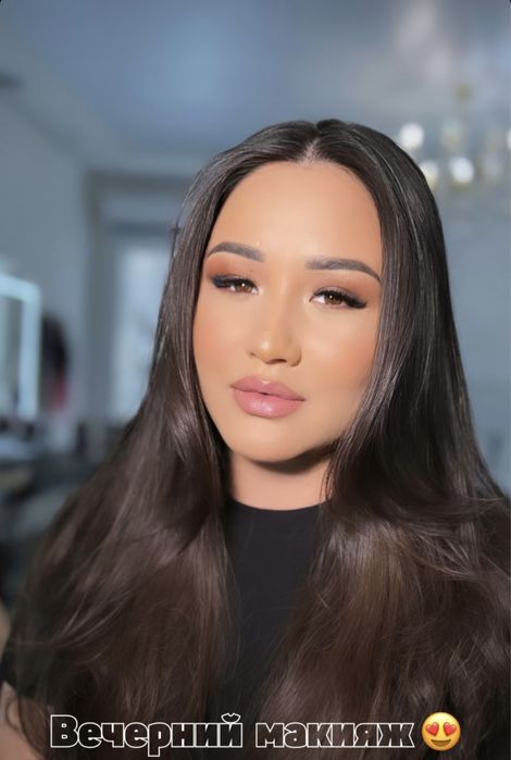 Макияж прическа