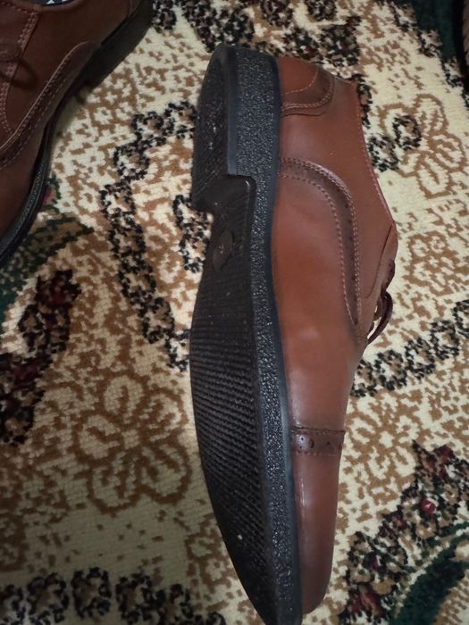 Официални мъжки обувки Pelikan от естествена кожа