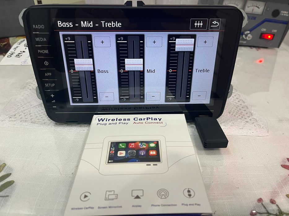 Multimedia RCD 580 vw-carplay-model MIB2-adaptor wireless bonus