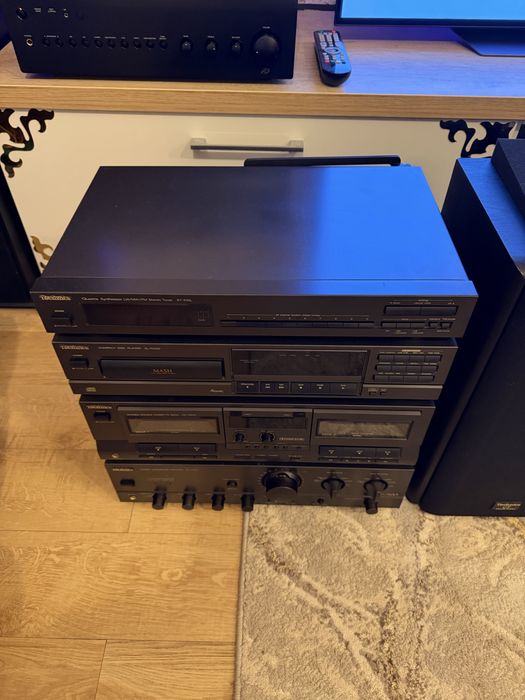 Technics Vintage Hi-Fi Premium – SU-VX500 + SL-PG100 + RS-TR212 + ST-610L – Linie completa