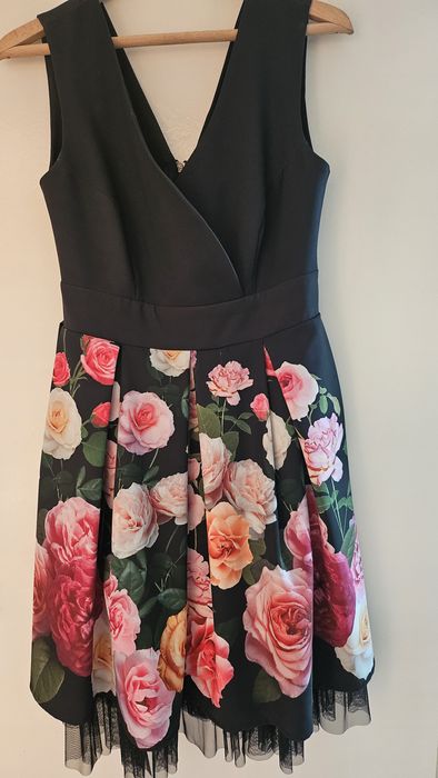 Флорална официална рокля