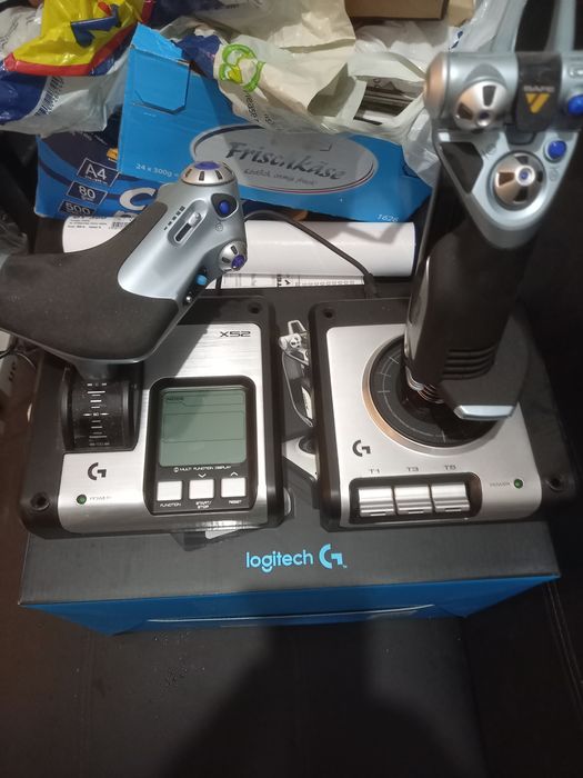 Контролери Logitech G X52 HOTAS Flight Control System - USB