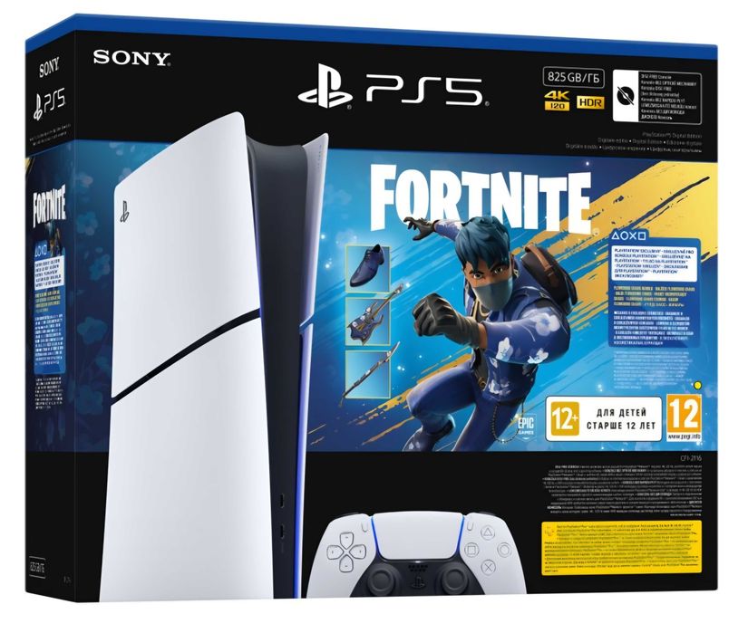 consola ps5 slim digital edition 825 gb 2 controlare si garantie 2 ani la consola si manete