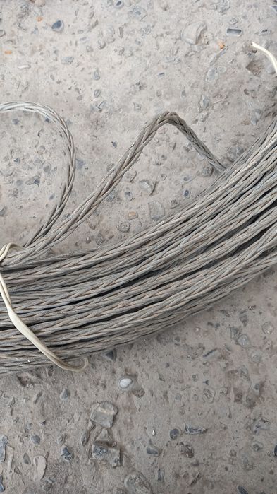 Стальной трос tross 101 метр бор метри 13000дан келишамиз  диометр 10