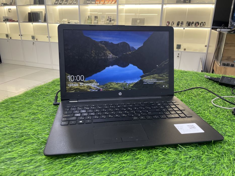 ноутбук hp черный