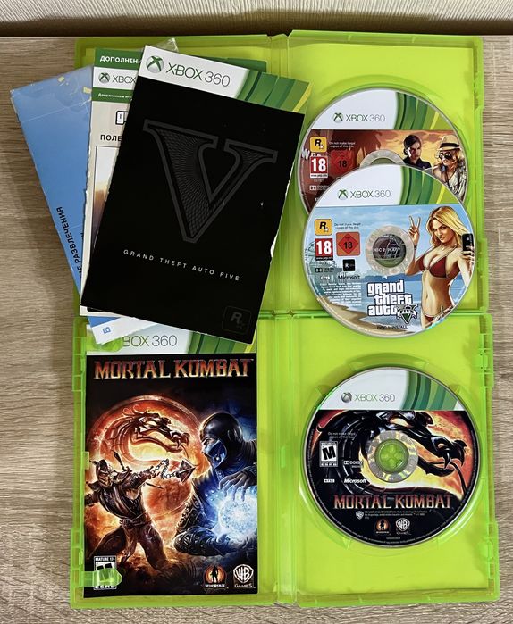 Диски на Xbox 360/One