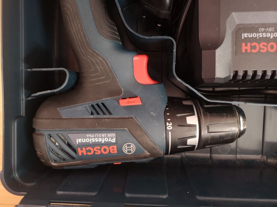 Vand bormasina Bosch Professional GSR 18-2-LI Plus 18V  2Ah 1900RPM