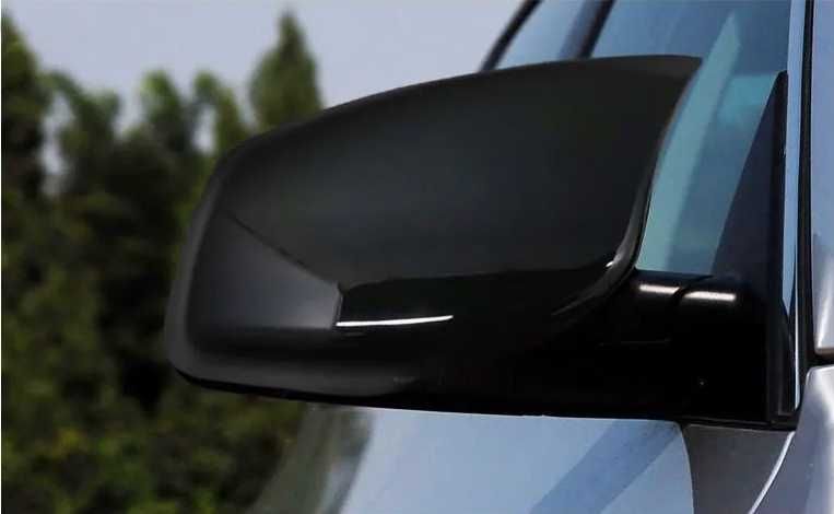 Set Capace Oglinzi Batman M BMW Seria 5 E60 E61 E63 E64, Negru Lucios