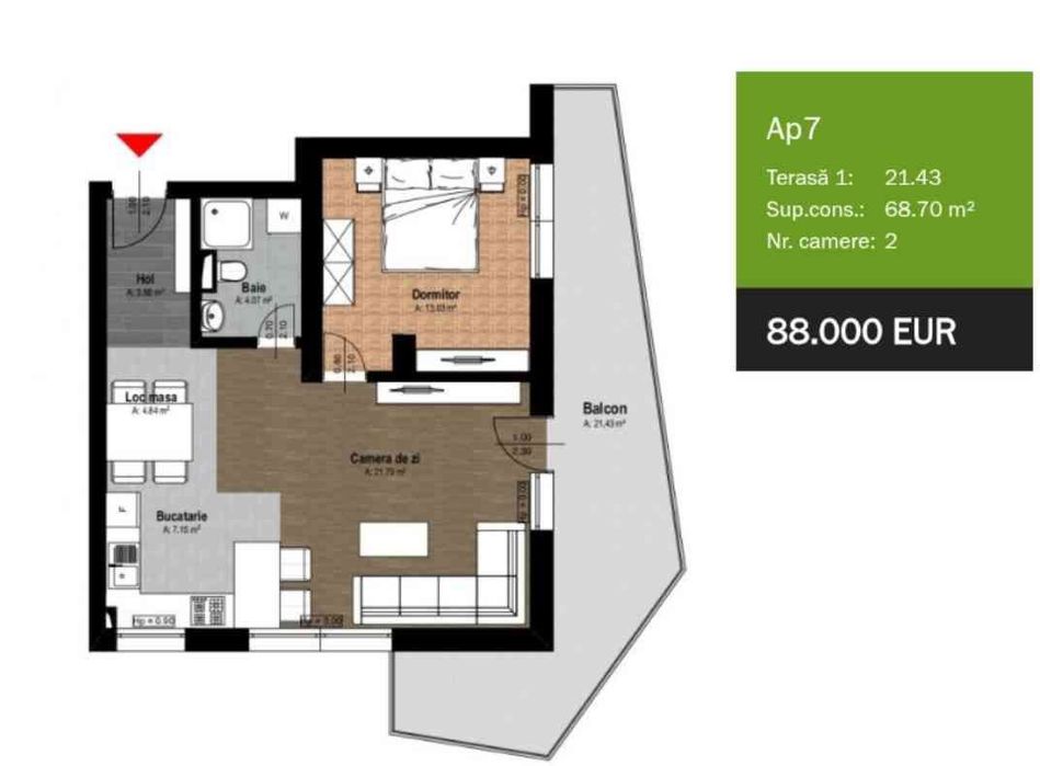 Apartament nou in Baile Felix cel mai bun pret