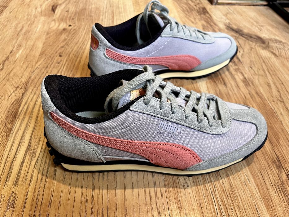 Като нови Маратонки Puma 38 размер естествена кожа в приятни цветове