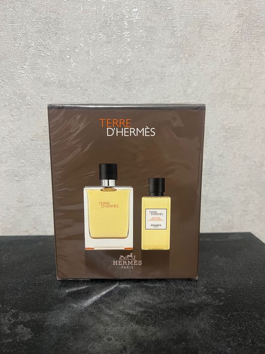 Hermes набор духи и гель для душа