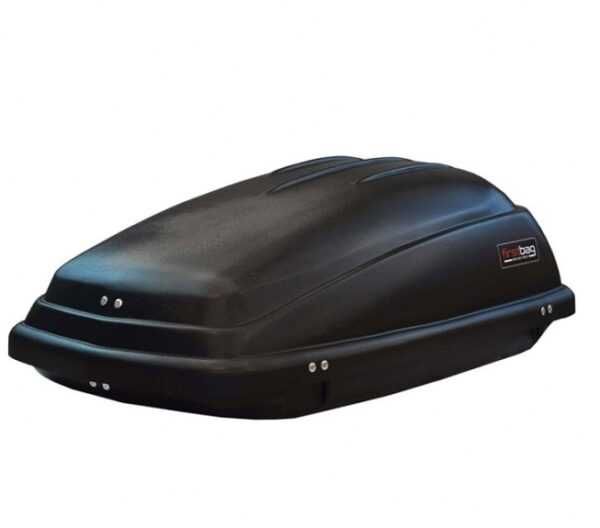 Багажник автобокс FirstBag 250L – ABS пластмаса, заключване, черен