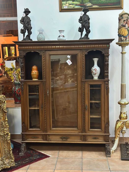 Biblioteca Din Lemn Masiv