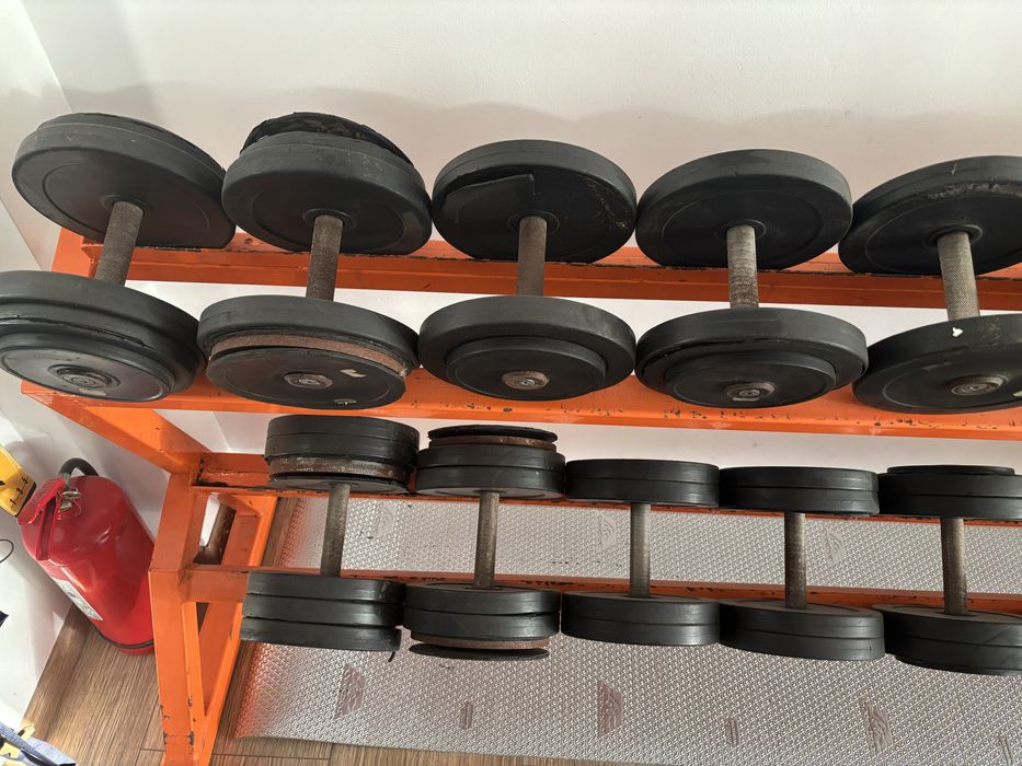 Set gantere diferite marimi