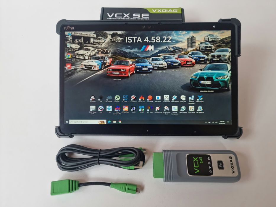 Diagnoză/ Tester BMW INPA/ ISTA+ /Esys cu Tabletă  FUJITSU Rugged