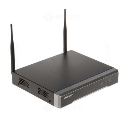 NVR HikVision DS-7104NI-K1/W/MC, 4 canale, 4 MP, 50 Mbps, WiFi