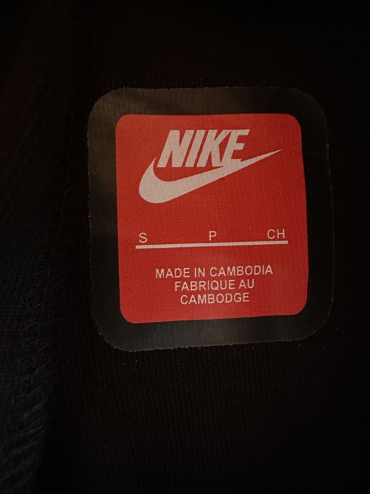 Мъжко,памучно,черно долнище Nike с активен,заден джоб