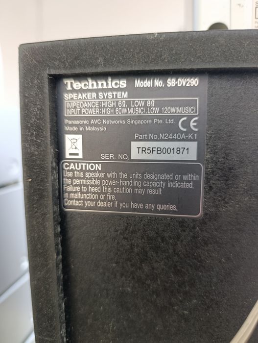 Line midi Technics DV 290