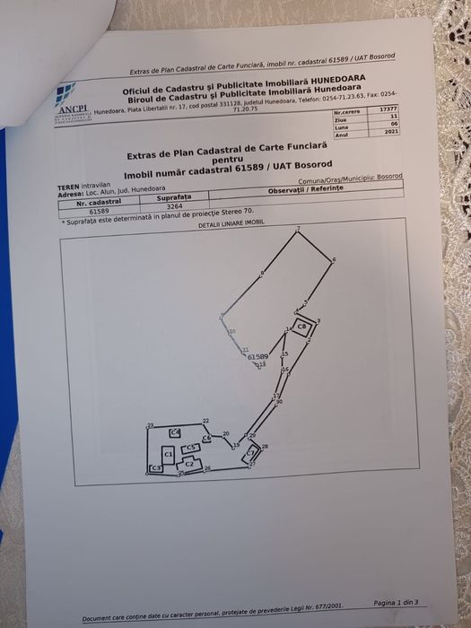 Vând casă locuibilă cu teren aferent  în Satul Alun(Comuna Boșorod)