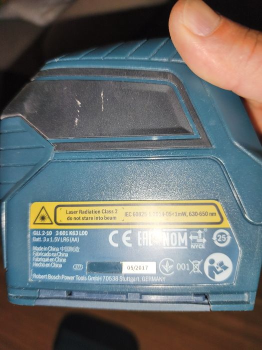 Nivela laser Bosch GLL 2-10