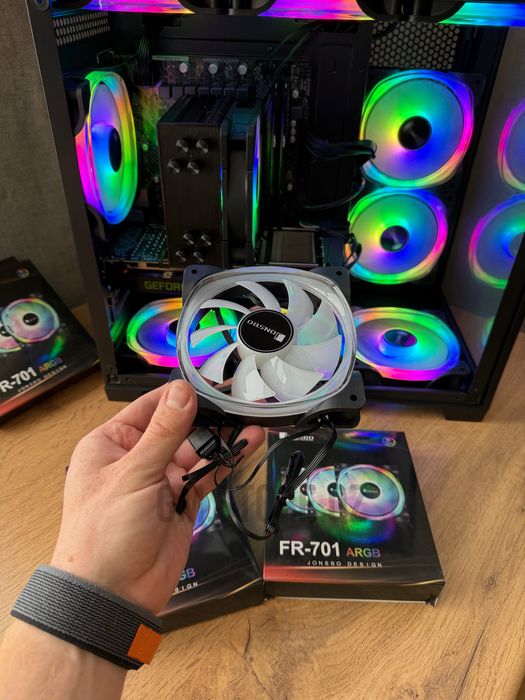 Вентилятор JONSBO FR-701 ARGB 3PIN Version