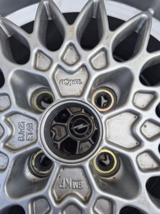 5 броя джанти 15" за Опел Opel, 4x100