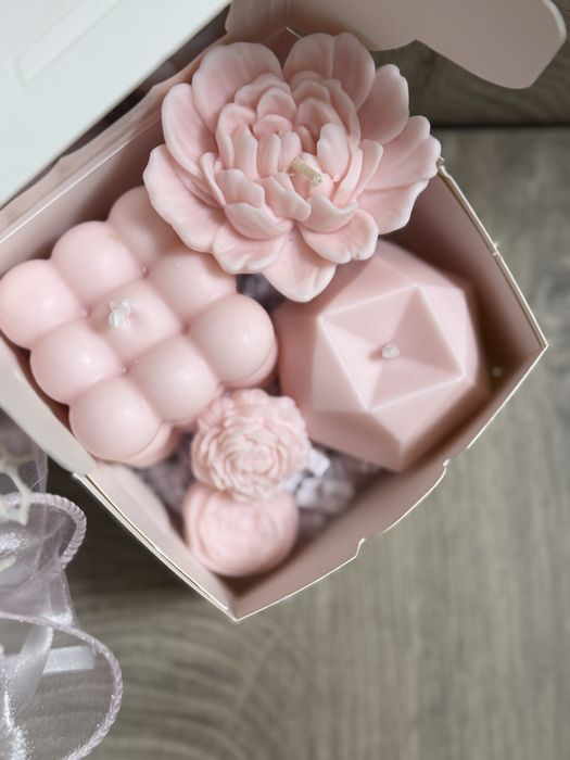 Соеви свещи - ръчно изработени