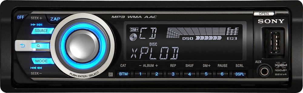 Sony CDX-GT630UI – Висок клас CD/USB/iPod плейър за кола (4x52W)