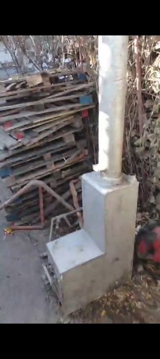 Газовая печь робочая